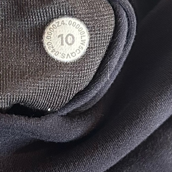 Lululemon Align Pant 25" *Diamond Dye- Pitch Grey Graphite Grey/ Size 10 - Picture 9 of 11